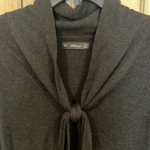 Zara lightweight black sweater.